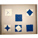 Early 20th Century Froebel Kindergarten Accordion Fold Album: Paper Weaving, Folding, Thread Drawing, More (Copy)