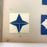 Early 20th Century Froebel Kindergarten Accordion Fold Album: Paper Weaving, Folding, Thread Drawing, More (Copy)