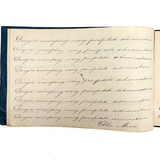 Revenge is Pleasure Only to a Mean Man, Chloe Mann's 1836 Penmanship Notebook
