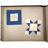 Early 20th Century Froebel Kindergarten Accordion Fold Album: Paper Weaving, Folding, Thread Drawing, More (Copy)
