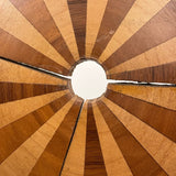 Lovely Handmade Wheel of Alternating Woods with Unknown Purpose