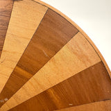 Lovely Handmade Wheel of Alternating Woods with Unknown Purpose