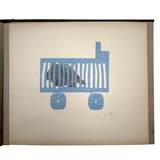 Early 20th Century Froebel Kindergarten Accordion Fold Album: Paper Weaving, Folding, Thread Drawing, More (Copy)