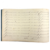Revenge is Pleasure Only to a Mean Man, Chloe Mann's 1836 Penmanship Notebook