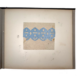 Early 20th Century Froebel Kindergarten Accordion Fold Album: Paper Weaving, Folding, Thread Drawing, More (Copy)