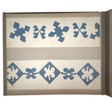 Early 20th Century Froebel Kindergarten Accordion Fold Album: Paper Weaving, Folding, Thread Drawing, More (Copy)