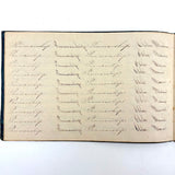 Revenge is Pleasure Only to a Mean Man, Chloe Mann's 1836 Penmanship Notebook
