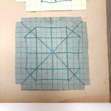 Early 20th Century Froebel Kindergarten Accordion Fold Album: Paper Weaving, Folding, Thread Drawing, More (Copy)