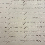 Revenge is Pleasure Only to a Mean Man, Chloe Mann's 1836 Penmanship Notebook