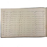 Revenge is Pleasure Only to a Mean Man, Chloe Mann's 1836 Penmanship Notebook