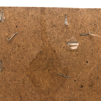 Mickey Doyle's How to Dress and Cut Deer, Ink Drawing Stapled to Hardboard