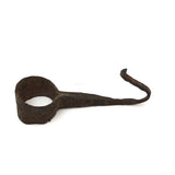 Very Old Hand-forged Iron Ring with Gestural Tail