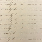 Revenge is Pleasure Only to a Mean Man, Chloe Mann's 1836 Penmanship Notebook