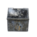 Sweet Little 19th C. Tole Painted Bank