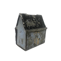 Sweet Little 19th C. Tole Painted Bank