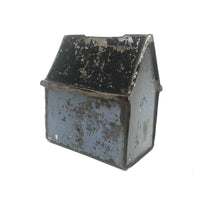 Sweet Little 19th C. Tole Painted Bank