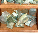 Magical Collection of Ancient Iridescent Glass Shards and Bits