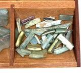 Magical Collection of Ancient Iridescent Glass Shards and Bits