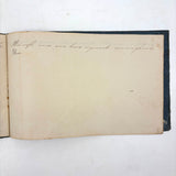 Revenge is Pleasure Only to a Mean Man, Chloe Mann's 1836 Penmanship Notebook