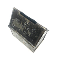 Sweet Little 19th C. Tole Painted Bank