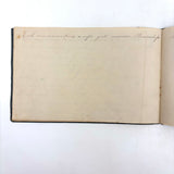 Revenge is Pleasure Only to a Mean Man, Chloe Mann's 1836 Penmanship Notebook