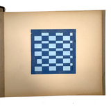 Early 20th Century Froebel Kindergarten Accordion Fold Album: Paper Weaving, Folding, Thread Drawing, More (Copy)