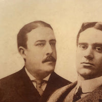 Curious c. 1900 Odd Fellows “Shake” Photo Button, A.H Armen Manf’g Co. Boston
