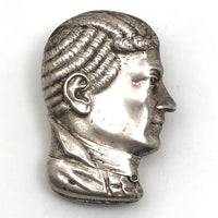 Wonderful c. 1890 Very Rare John Jay (1st Supreme Court Justice) Figural Vesta with Striker
