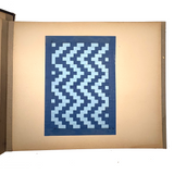 Early 20th Century Froebel Kindergarten Accordion Fold Album: Paper Weaving, Folding, Thread Drawing, More (Copy)