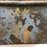 Sweet Little 19th C. Tole Painted Bank
