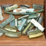 Magical Collection of Ancient Iridescent Glass Shards and Bits
