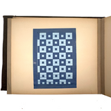 Early 20th Century Froebel Kindergarten Accordion Fold Album: Paper Weaving, Folding, Thread Drawing, More (Copy)