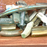 Magical Collection of Ancient Iridescent Glass Shards and Bits