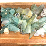 Magical Collection of Ancient Iridescent Glass Shards and Bits