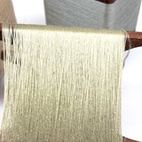 Sculptural (Noguchi-esque!) Old Japanese Spools Wound in Luminous, Ethereal Spun Silk Thread (Sold Individually)