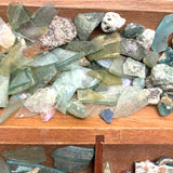 Magical Collection of Ancient Iridescent Glass Shards and Bits