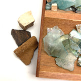 Magical Collection of Ancient Iridescent Glass Shards and Bits