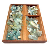 Magical Collection of Ancient Iridescent Glass Shards and Bits