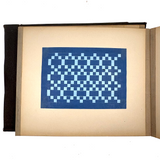 Early 20th Century Froebel Kindergarten Accordion Fold Album: Paper Weaving, Folding, Thread Drawing, More (Copy)