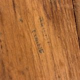 Doubly Lovely: Victorian Tinsel Painting of Flowers in Original Shell Decorated Frame from Bristol, Maine