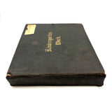 Early 20th Century Froebel Kindergarten Accordion Fold Album: Paper Weaving, Folding, Thread Drawing, More (Copy)