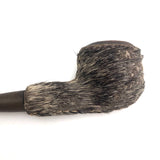 Surreal-esque Hand-stitched Seal Fur Wrapped Pipe, Presumed Inuit