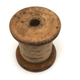 Antique New England Electrical Works Spool of Copper Magnet Wire with Original Label 