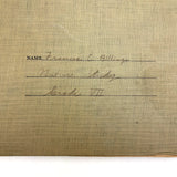 Frances Billings' Very Sweet Seventh Grade Herbarium, c. 1910s-20s