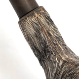 Surreal-esque Hand-stitched Seal Fur Wrapped Pipe, Presumed Inuit