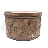 CAKE, Perfectly Pink (Marie Antoinette-esque) 10 Inch Antique Stencil Painted Tin