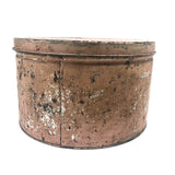 CAKE, Perfectly Pink (Marie Antoinette-esque) 10 Inch Antique Stencil Painted Tin
