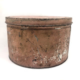 CAKE, Perfectly Pink (Marie Antoinette-esque) 10 Inch Antique Stencil Painted Tin