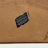 Soft Blue Hills and Radiant Yellow Sky Reflected in Water, Lovely Earlyish 20th C. Watercolor in Original Frame