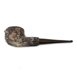 Surreal-esque Hand-stitched Seal Fur Wrapped Pipe, Presumed Inuit